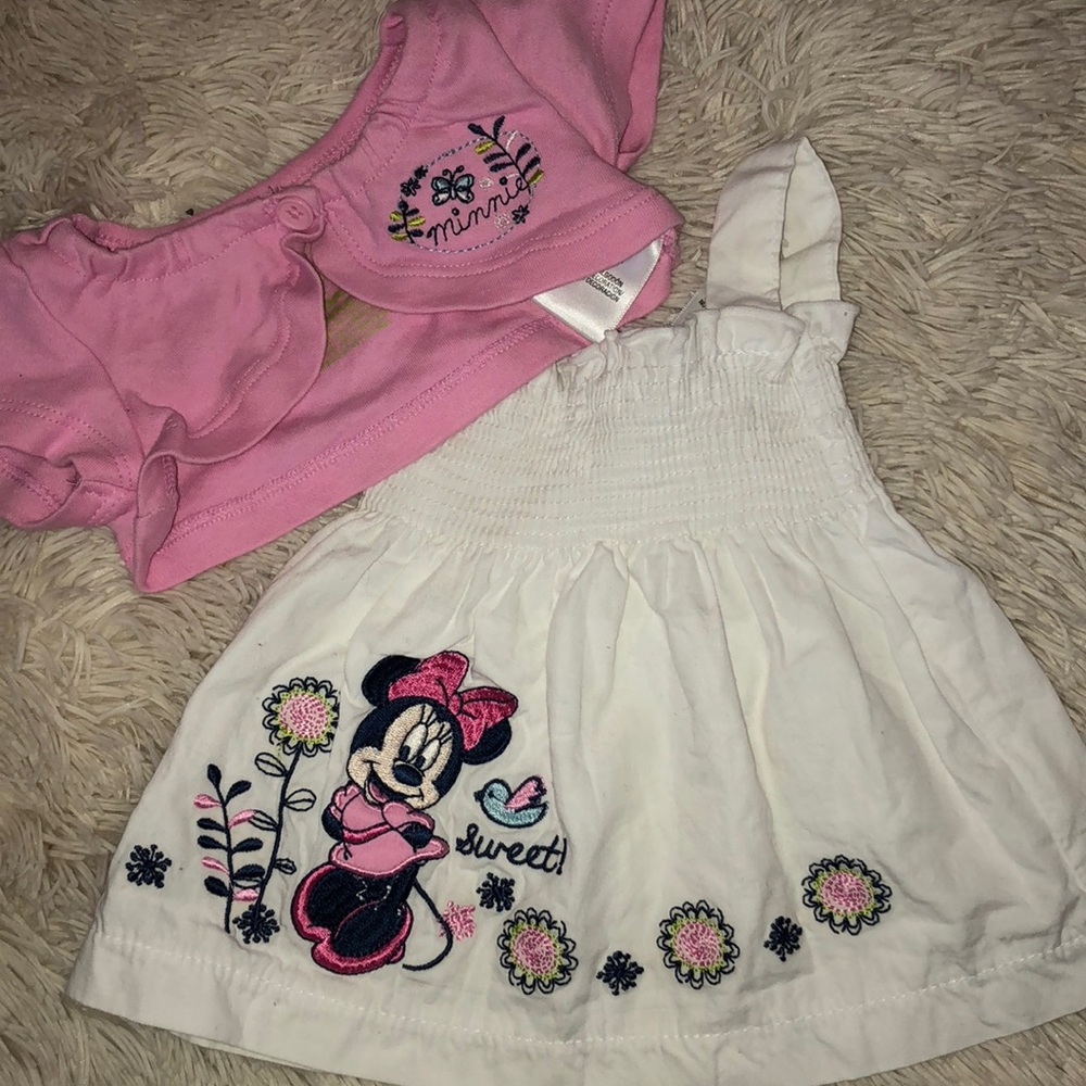 🌸🐭 Adorable Minnie Mouse dress!🐭🌸